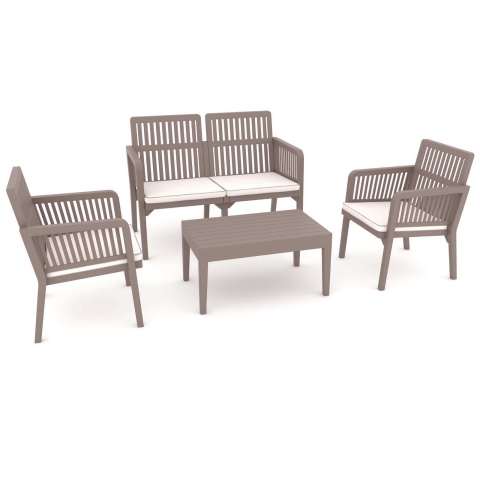 Birch Two Seat Lounge Set from Eden Commercial Furniture