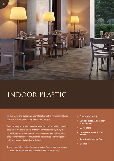 Indoor Plastic Catalogue