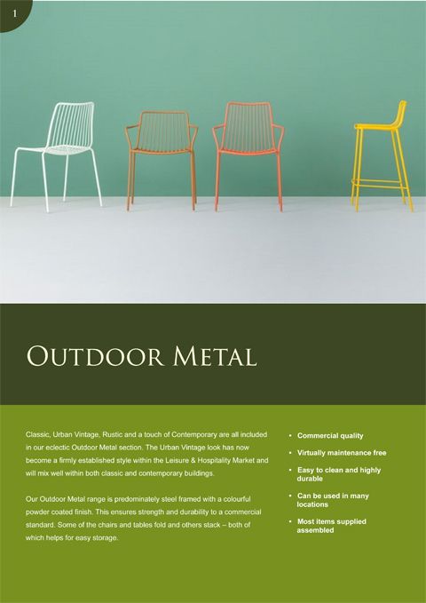 Outdoor Metal Catalogue