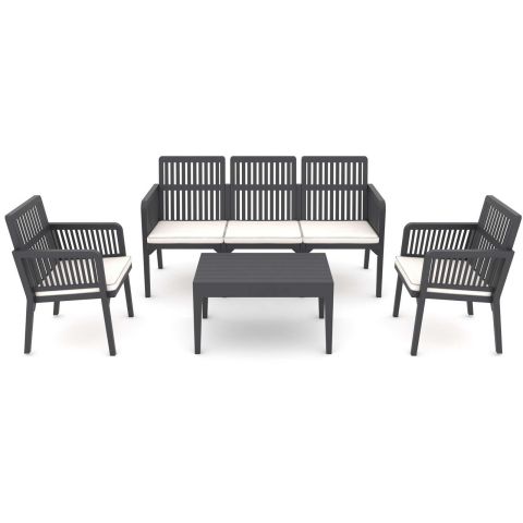 Birch Three Seat Lounge Set