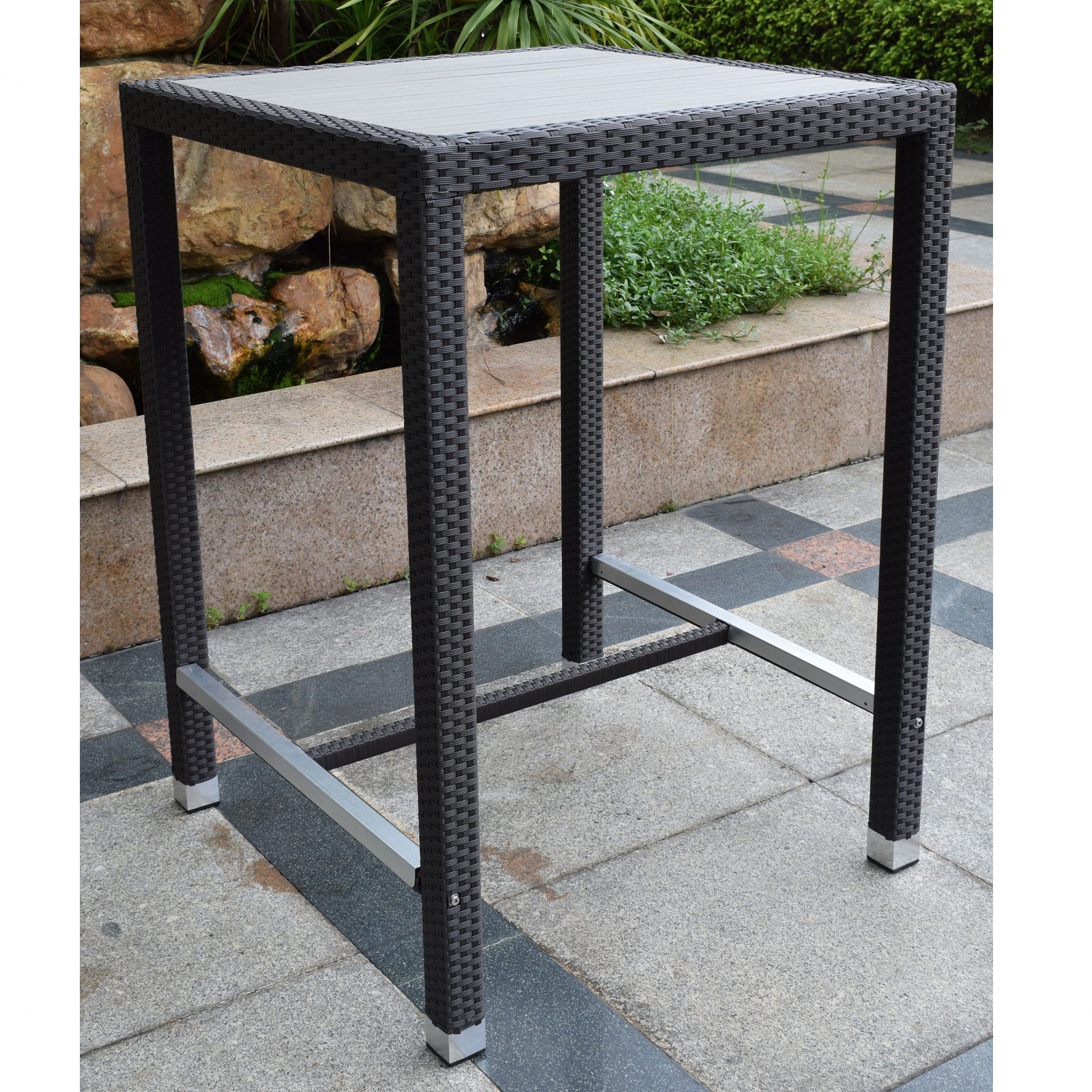 Evesham Rectangular Bar Table by Eden Furniture