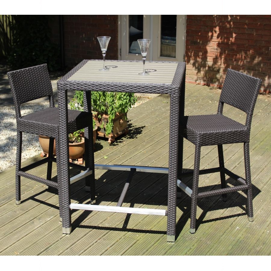 Evesham Rectangular Bar Table by Eden Furniture