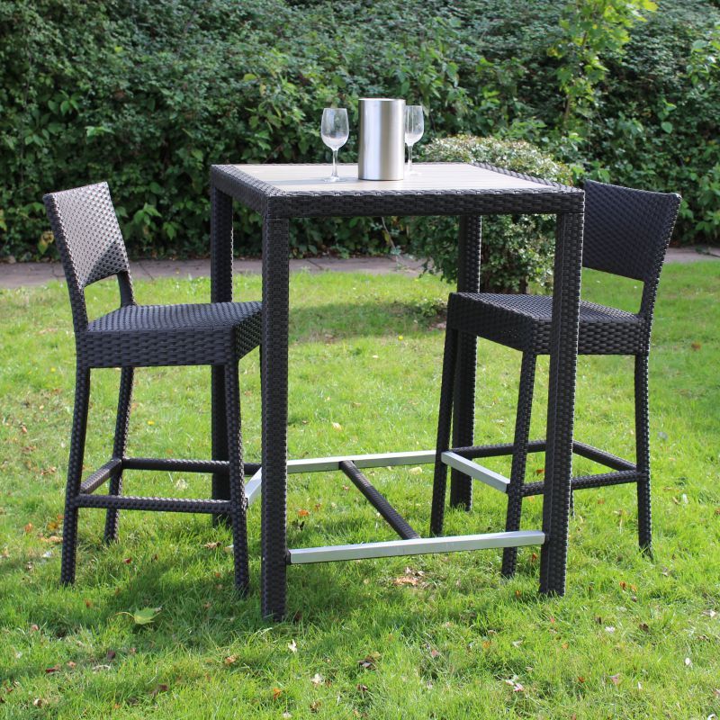 Evesham Rectangular Bar Table by Eden Furniture