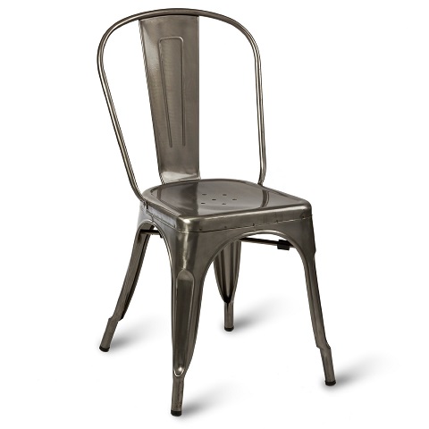 Furnace Chair In Gun Metal from Eden Commercial Furniture