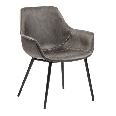 Mela Armchair In Grey by Eden Commercial Furniture
