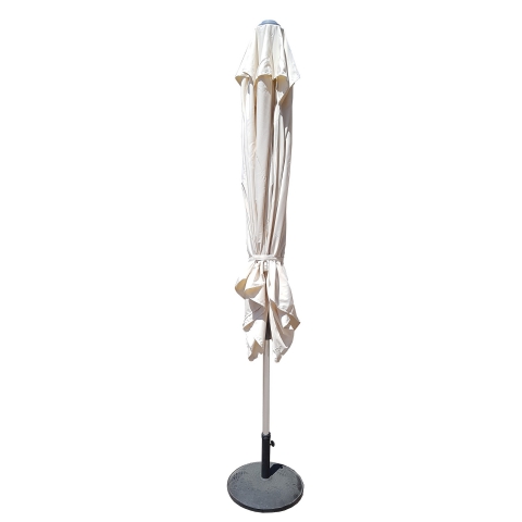 Milan 2.5m Square Parasol In Natural