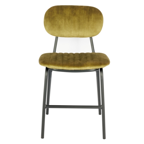 Amanda Chair In Olive Green Velvet