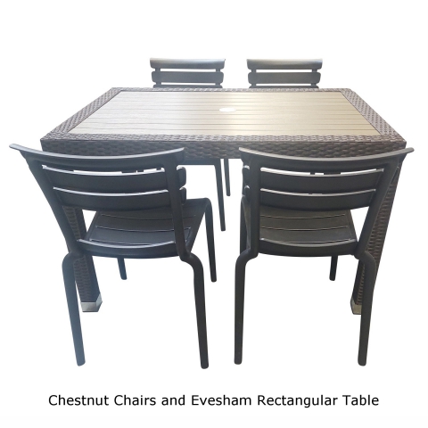 Chestnut Chair In Anthracite