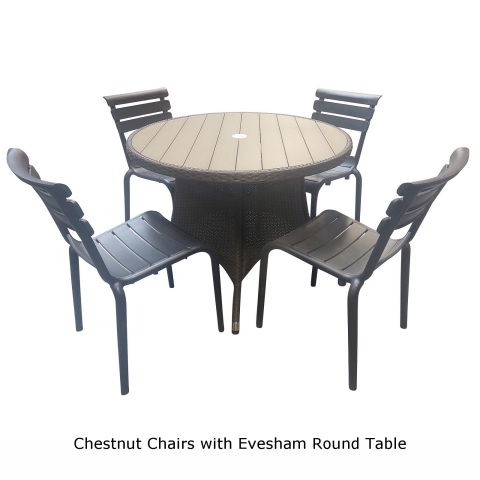 Chestnut Chair In Anthracite