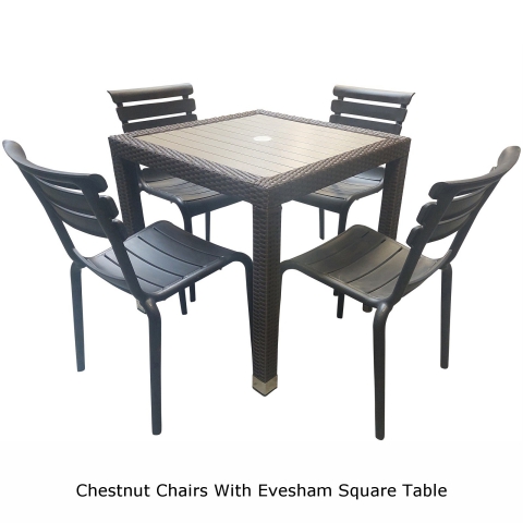 Chestnut Chair In Anthracite