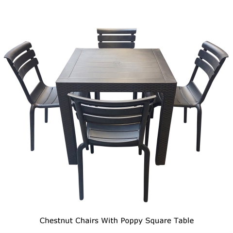 Chestnut Chair In Anthracite