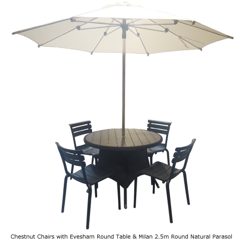 Chestnut Chair In Anthracite