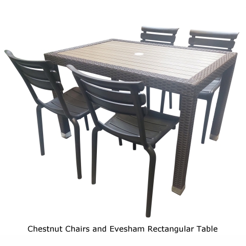 Chestnut Chair In Anthracite