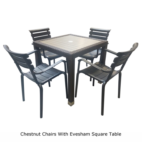Chestnut Chair In Anthracite