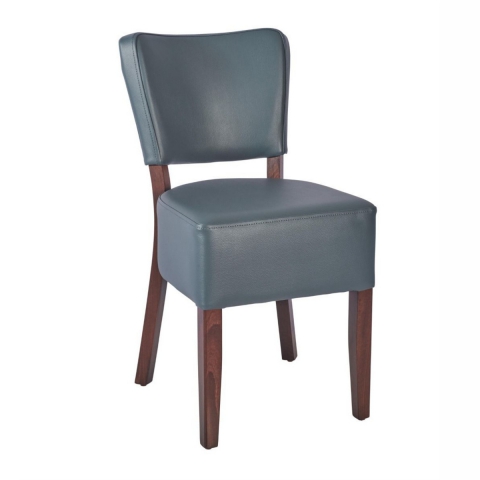Reubens Chair in Walnut and Grey from Eden Commercial Furniture