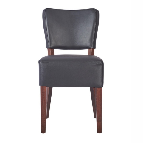 Reubens Chair in Walnut and Black
