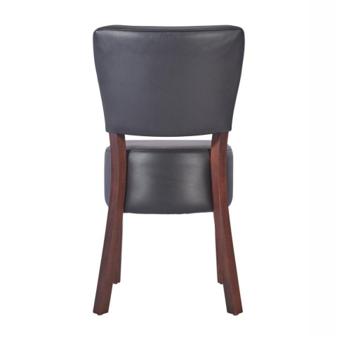 Reubens Chair in Walnut and Black