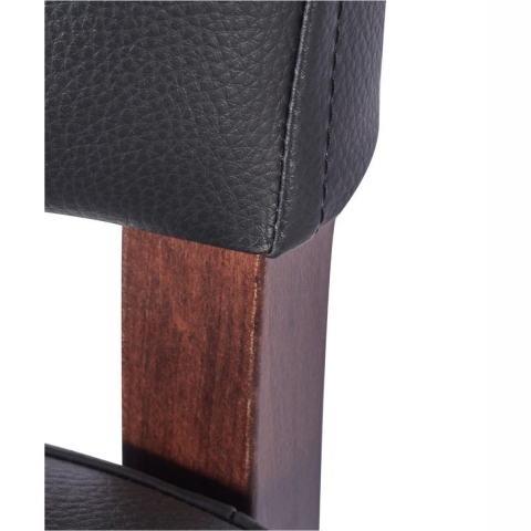 Reubens Chair in Walnut and Black