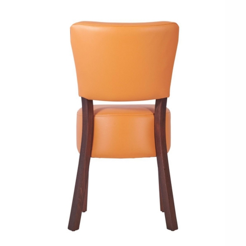 Reubens Chair in Walnut and Ochre