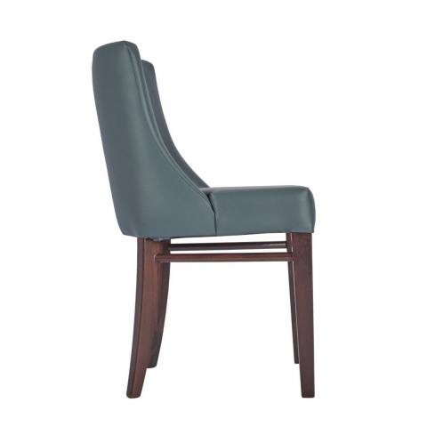 Arbroath Chair In Walnut and Grey